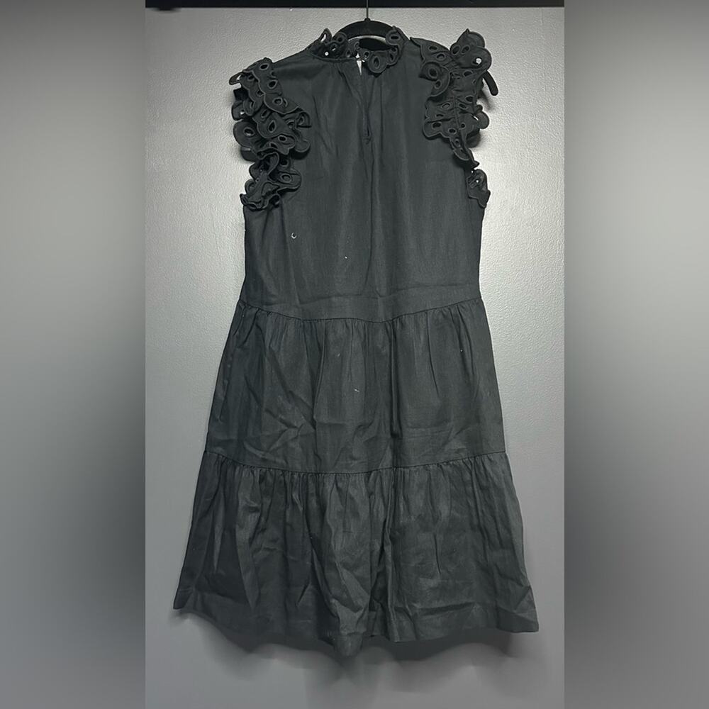 NEW Sea New York Lee Eyelet Embroidery Tunic Dress Black S - Picture 5 of 5